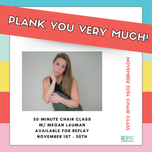 november 2024 monthly 50 min class chair square online pilates classes