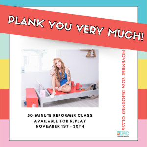 november 2024 monthly 50 min class reformer square online pilates classes