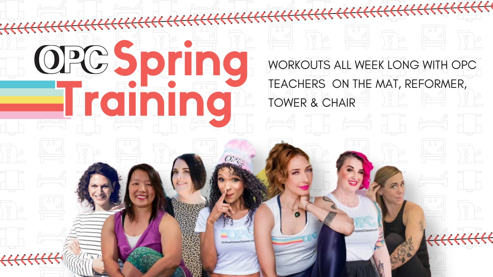 opc spring training thank you online pilates classes