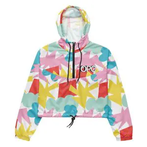 opc women’s cropped windbreaker