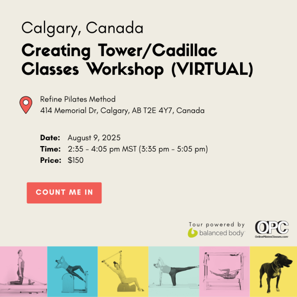 aug. 9 '25 2:35pm mst calgary canada creating tower/cadillac classes workshop (virtual)