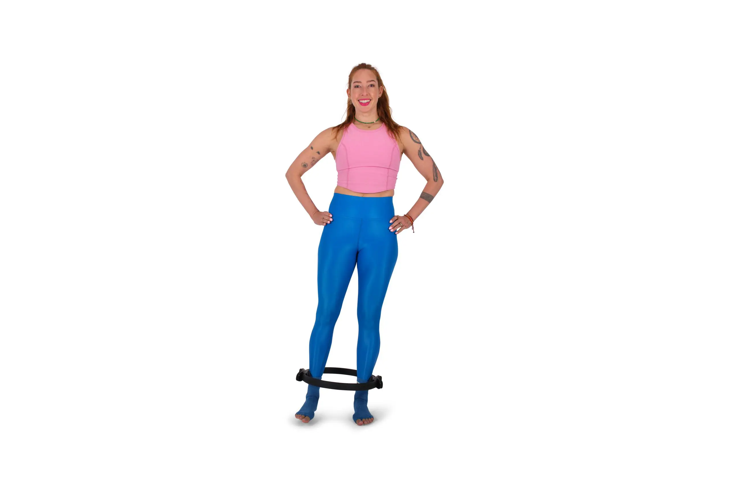 legs inside with the magic circle online pilates classes