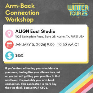 jan. 5 '26 9:00am ct austin tx arm back connection workshop