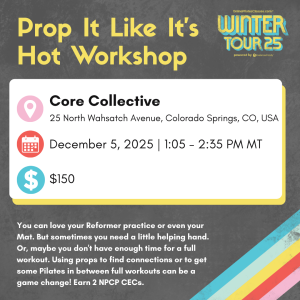 dec. 5 '25 1:05pm mt colorado springs co prop it like it's hot workshop