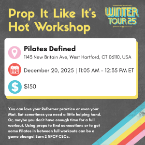 dec. 20 '25 11:05am et hartford ct prop it like it's hot workshop