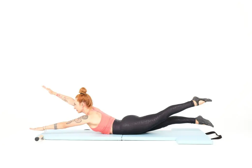 swimming on the mat online pilates classes