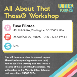dec. 27 '25 2:15pm et washington dc all about that thass® workshop