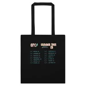 2026 OPC Summer Tour Cotton color tote bag