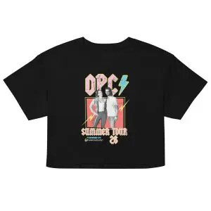 2026 opc summer tour women’s crop top