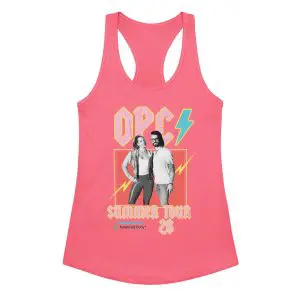2026 opc summer tour women’s fitted racerback tank top