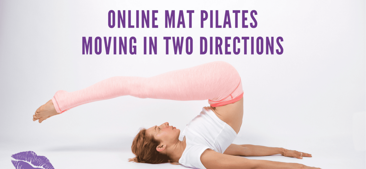 Lesley Logan Pilates mat Classes two directions