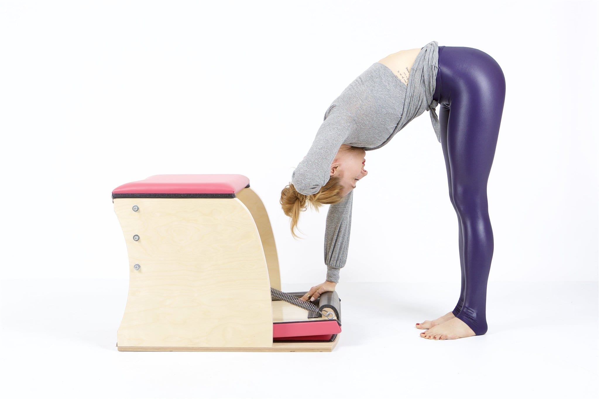 One Arm Push Down on the Wunda Chair Front - Online Pilates Classes