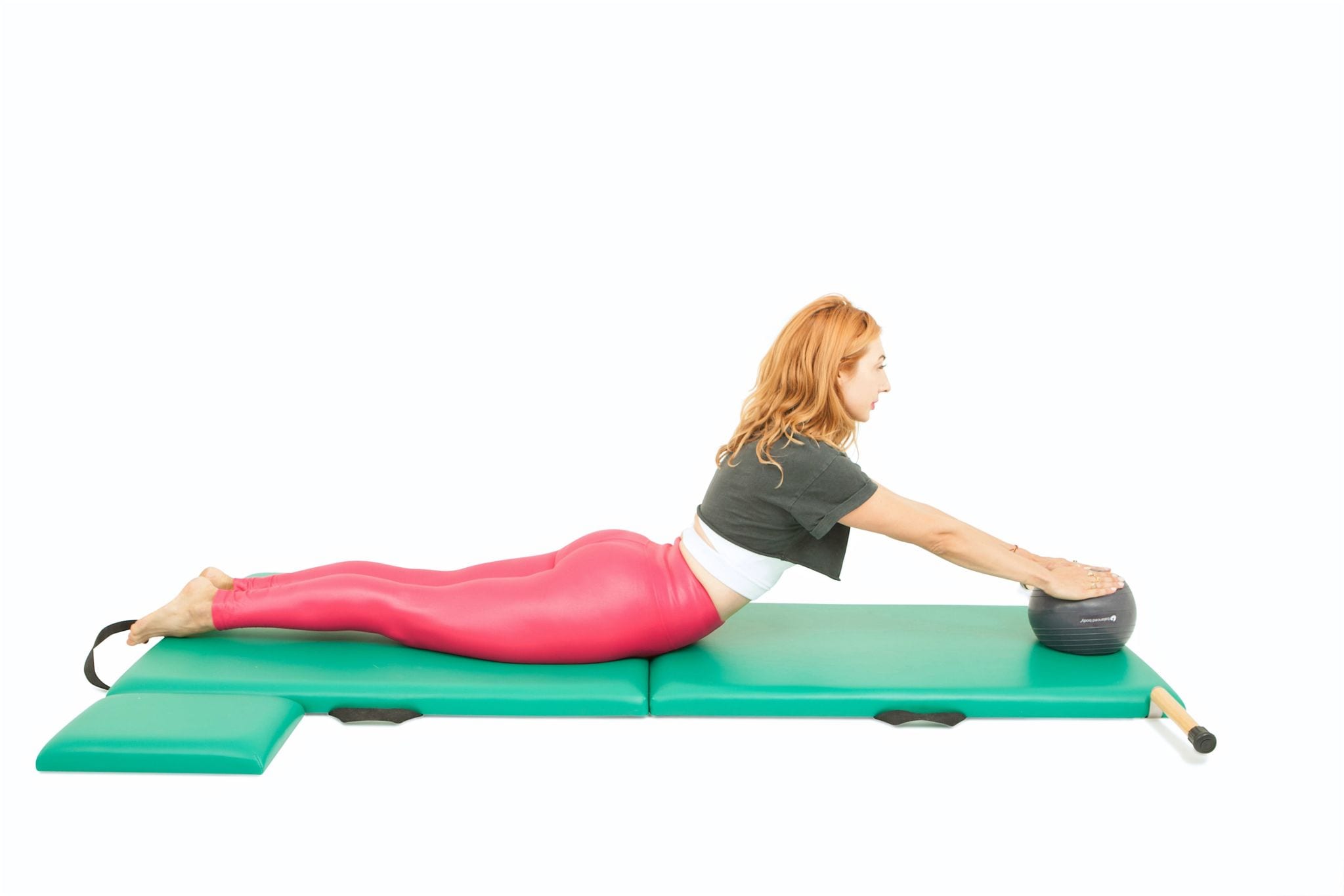 Swan with a Ball on the Mat - Online Pilates Classes