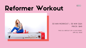 RT - Reformer Workout - Online Pilates Classes