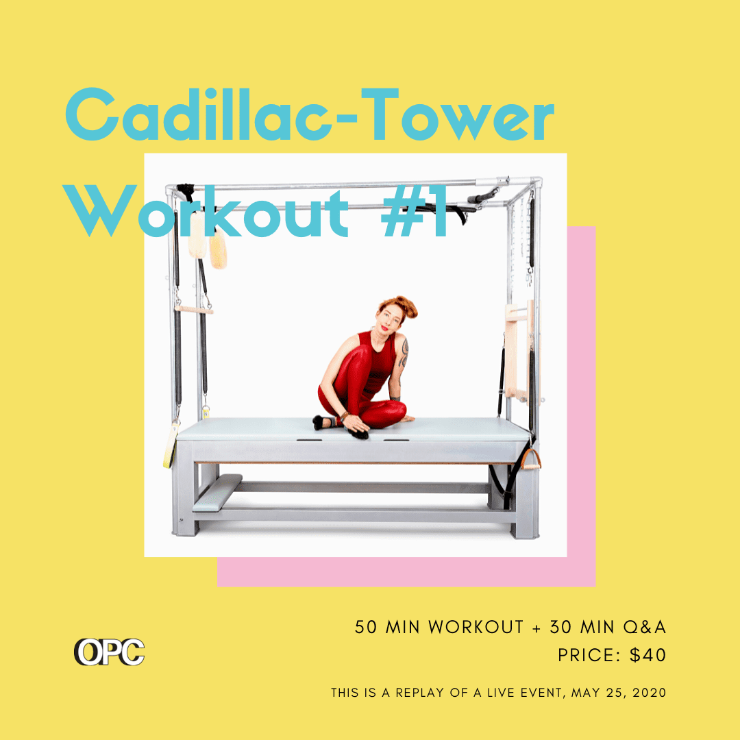 SQ - Cadillac-Tower Workout 1 - Online Pilates Classes