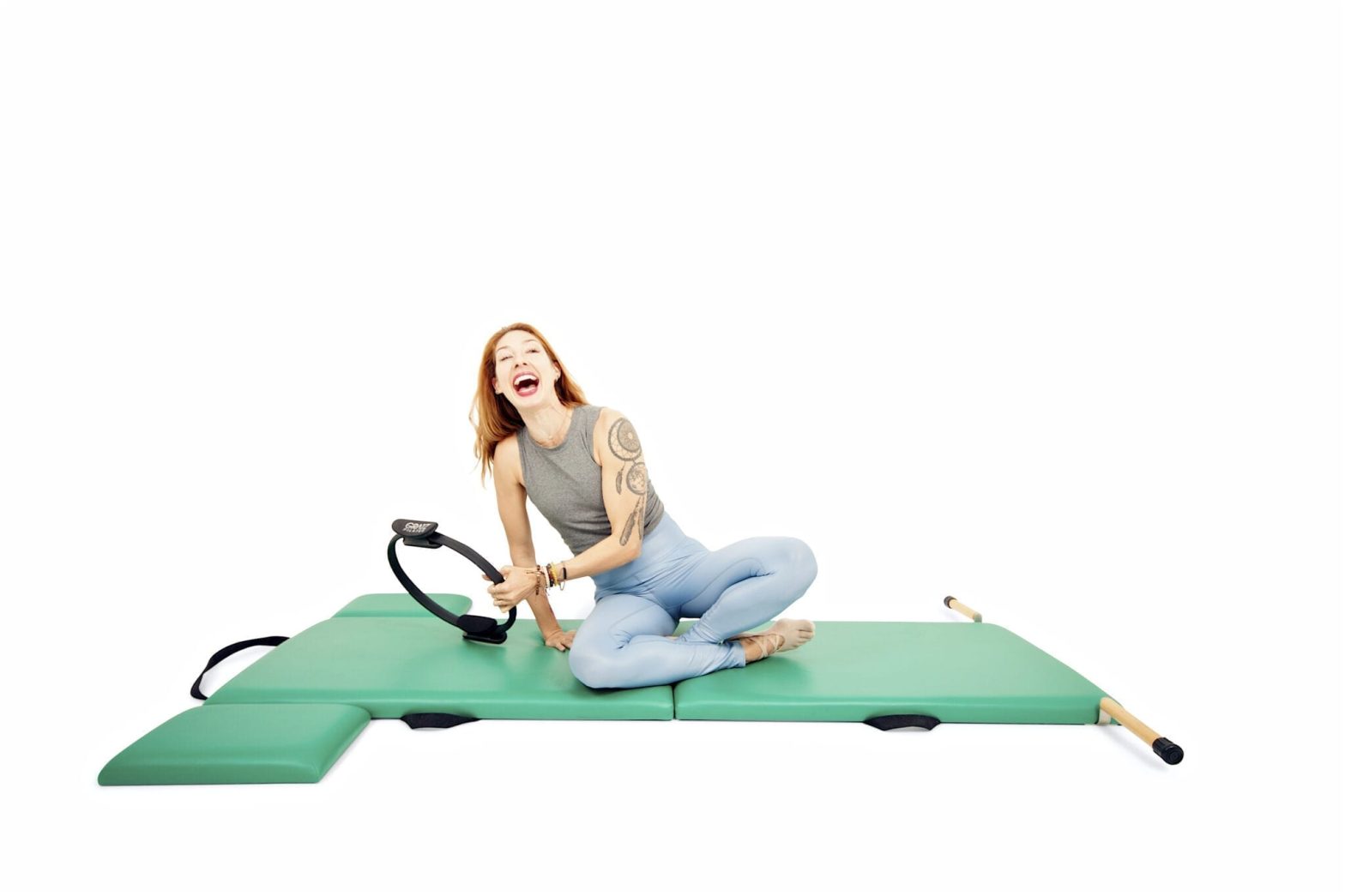 Standing Leg Exercises with the Magic Circle on the Mat - Online Pilates Classes