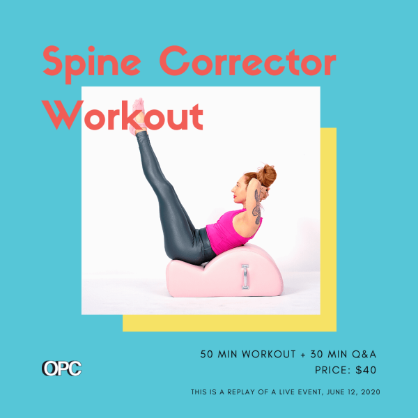 SQ - Spine Corrector Workout - Online Pilates Classes