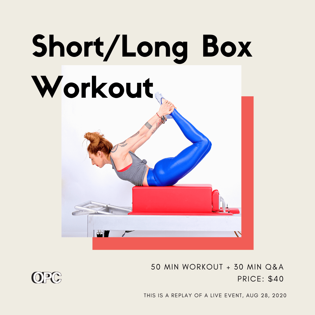 SQ - Short and Long Box Workout - Online Pilates Classes