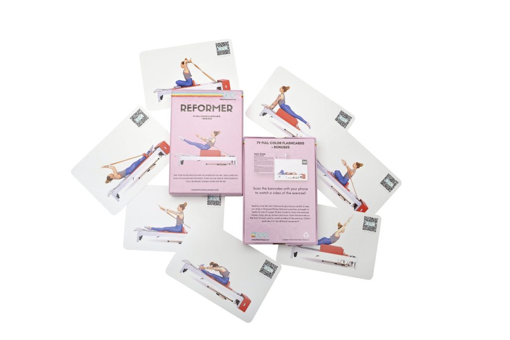 Pilates Reformer Flashcards by Lesley Logan | OPC