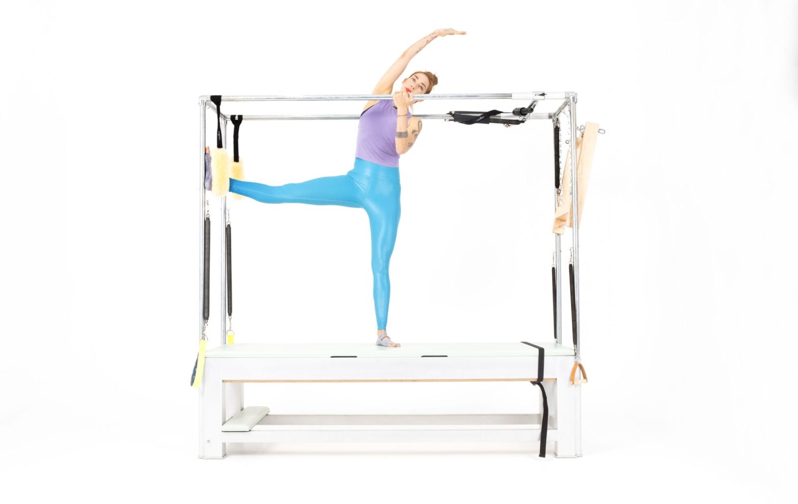 Ballet Stretches Side on the Cadillac or Tower - Online Pilates Classes