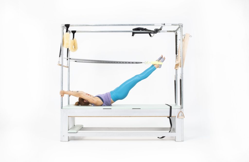In the Air with Leg Springs on the Cadillac or Tower - Online Pilates Classes