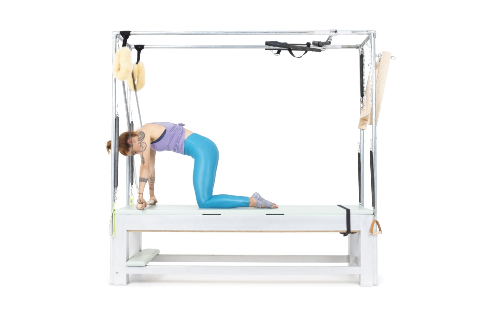 Rolling In and Out Prep with Roll Back Bar on the Cadillac or Tower Online Pilates Classes