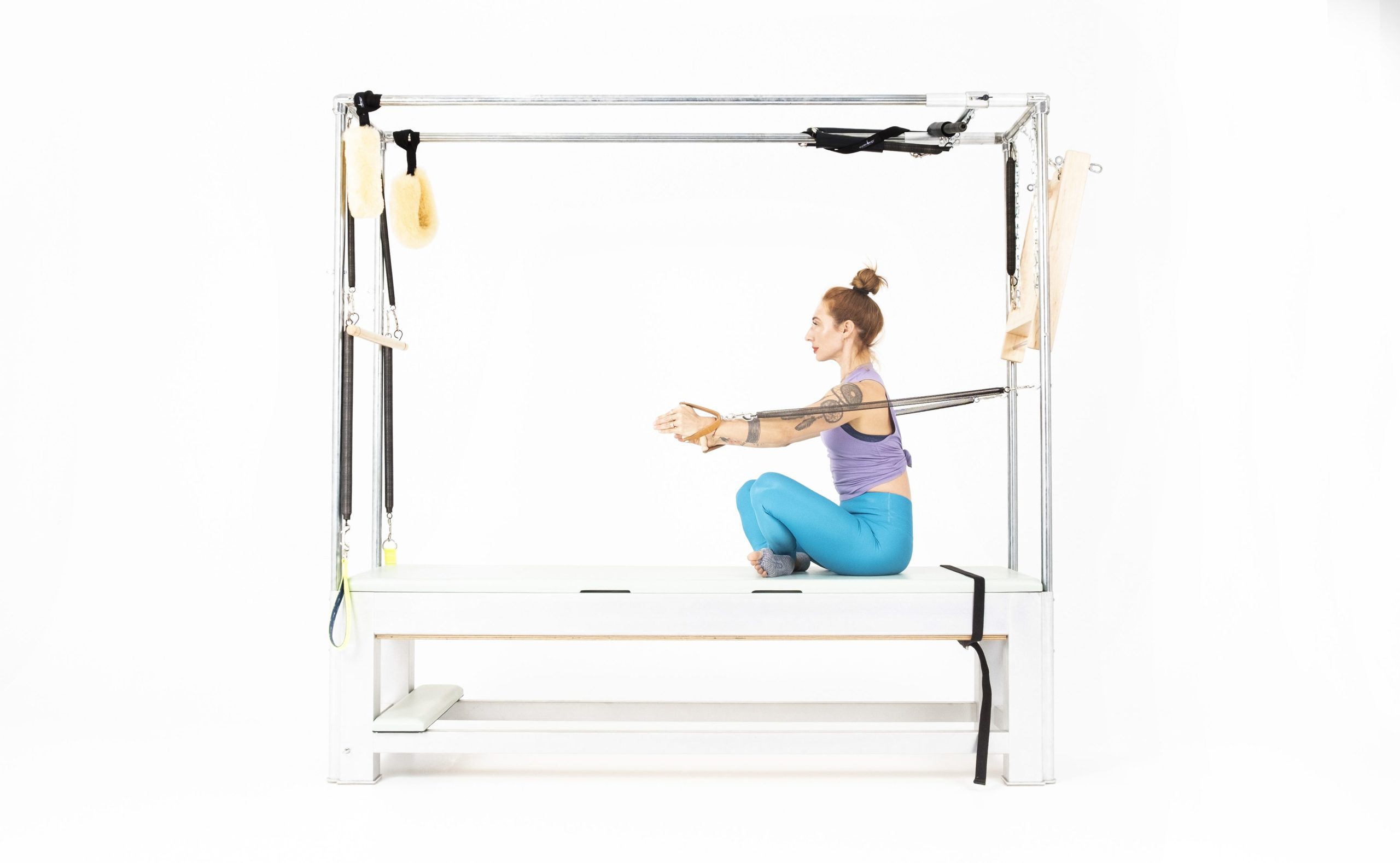 Rowing 6 Hug with Arm Springs on the Cadillac or Tower Online Pilates Classes