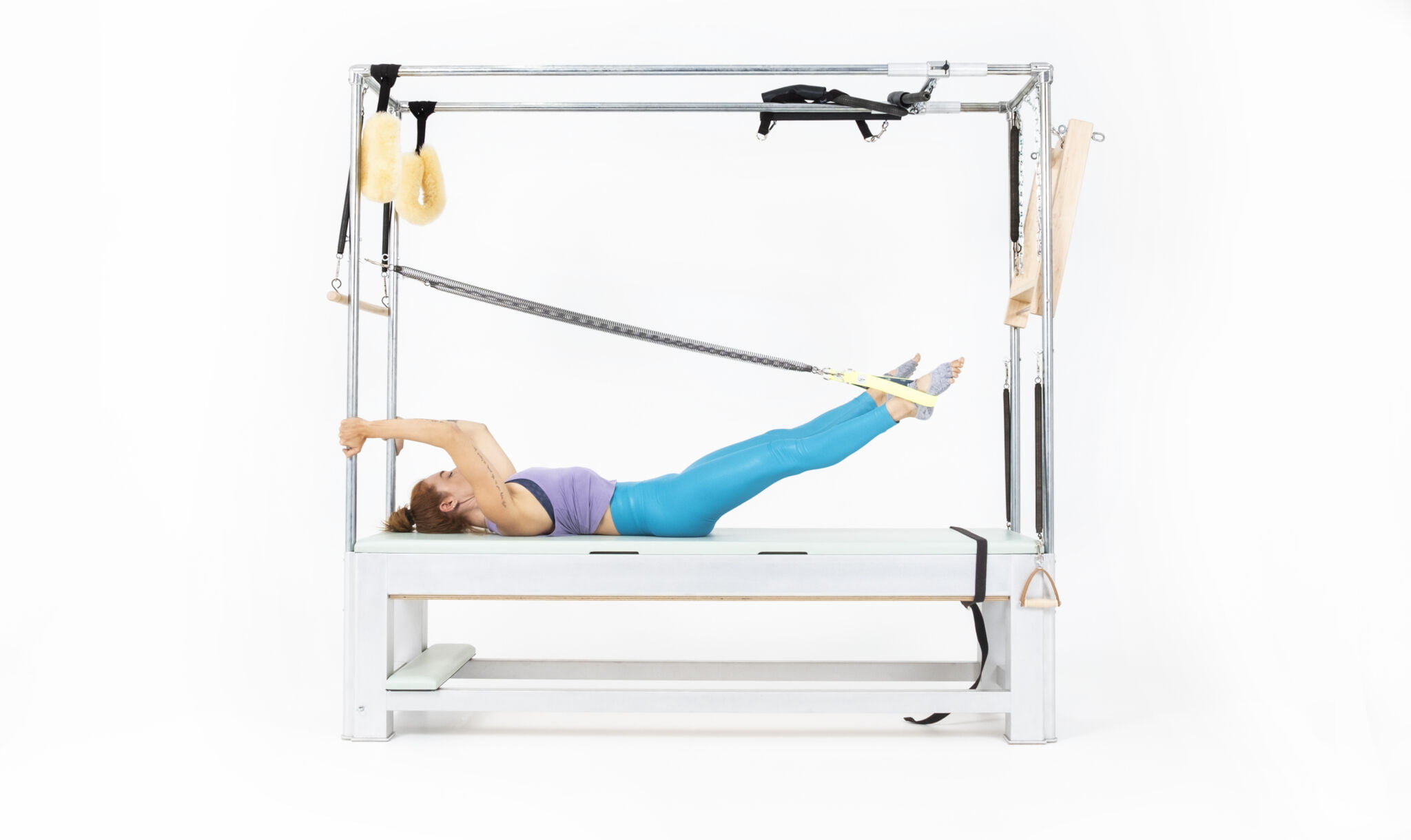 Small-Circles-with-Leg-Springs-on-the-Cadillac-or-Tower-Online-Pilates-Classes-scaled