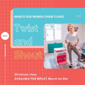 March 50-Minute Wunda Chair Class