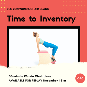 December 50-Minute Wunda Chair Class