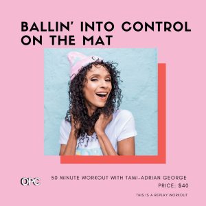 Workout: Ballin' Into Control on the Mat