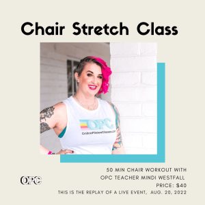 Workout: Chair Stretch Class with Mindi Westfall