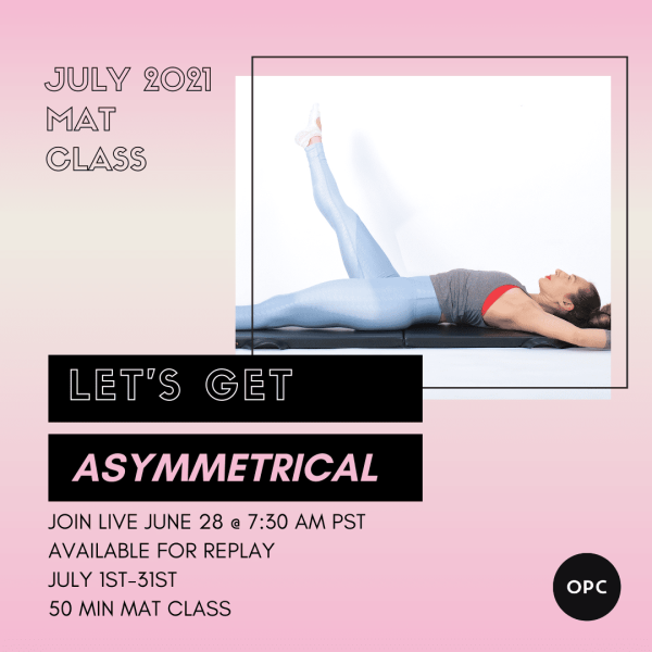 SQUARE Mat-JULY-2021-Monthly-50-Min-Class - Online Pilates Classes