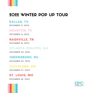 2022 Winter Pop Up Tour