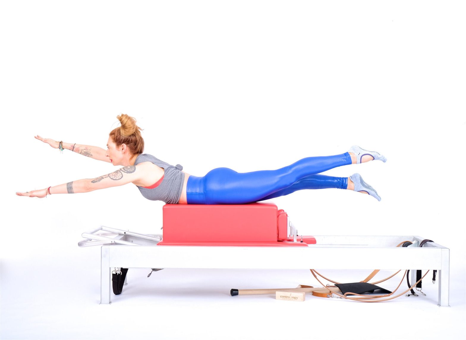 Swimming-on-the-Reformer Online Pilates Classes