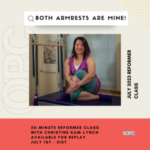 July 2023 Monthly 50-Min Class Monthly Reformer Square - Online Pilates Classes