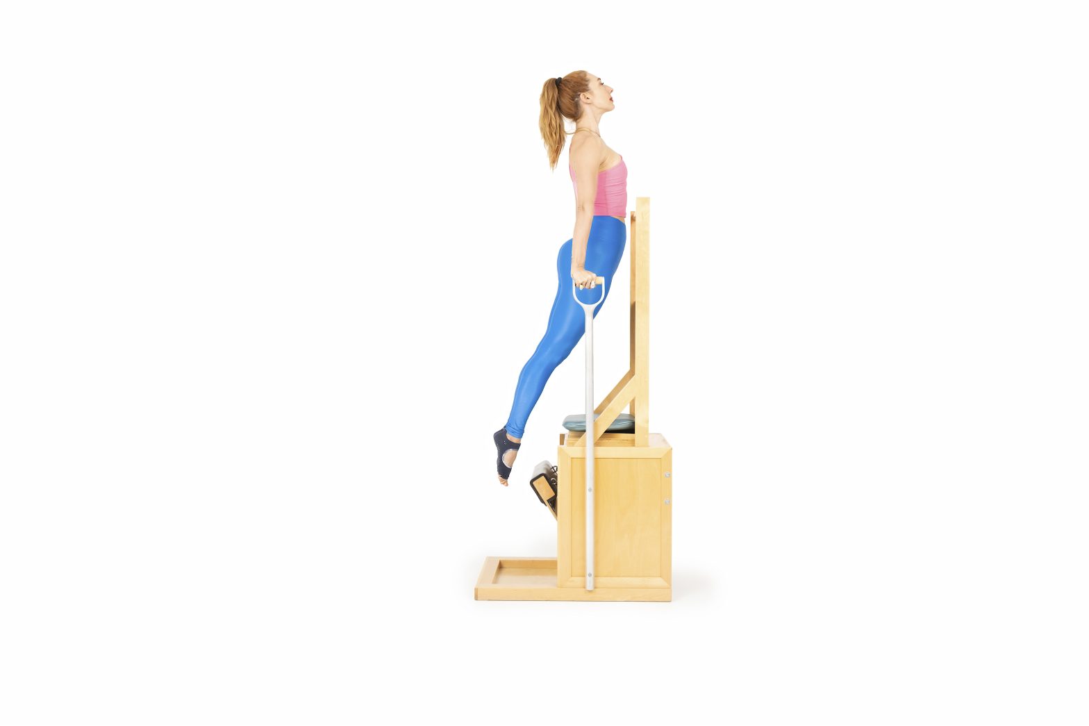press up front advanced on the high chair online pilates classes