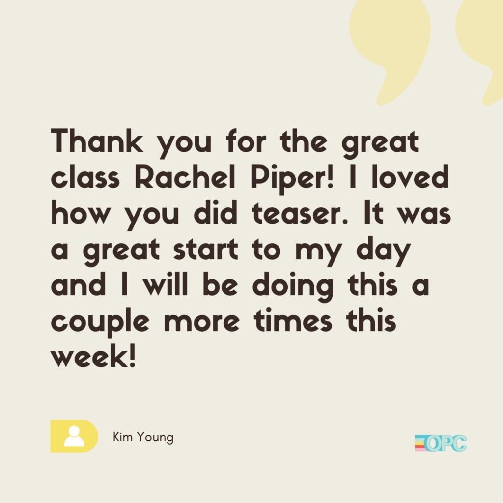 rachel piper testimonial 3 online pilates classes