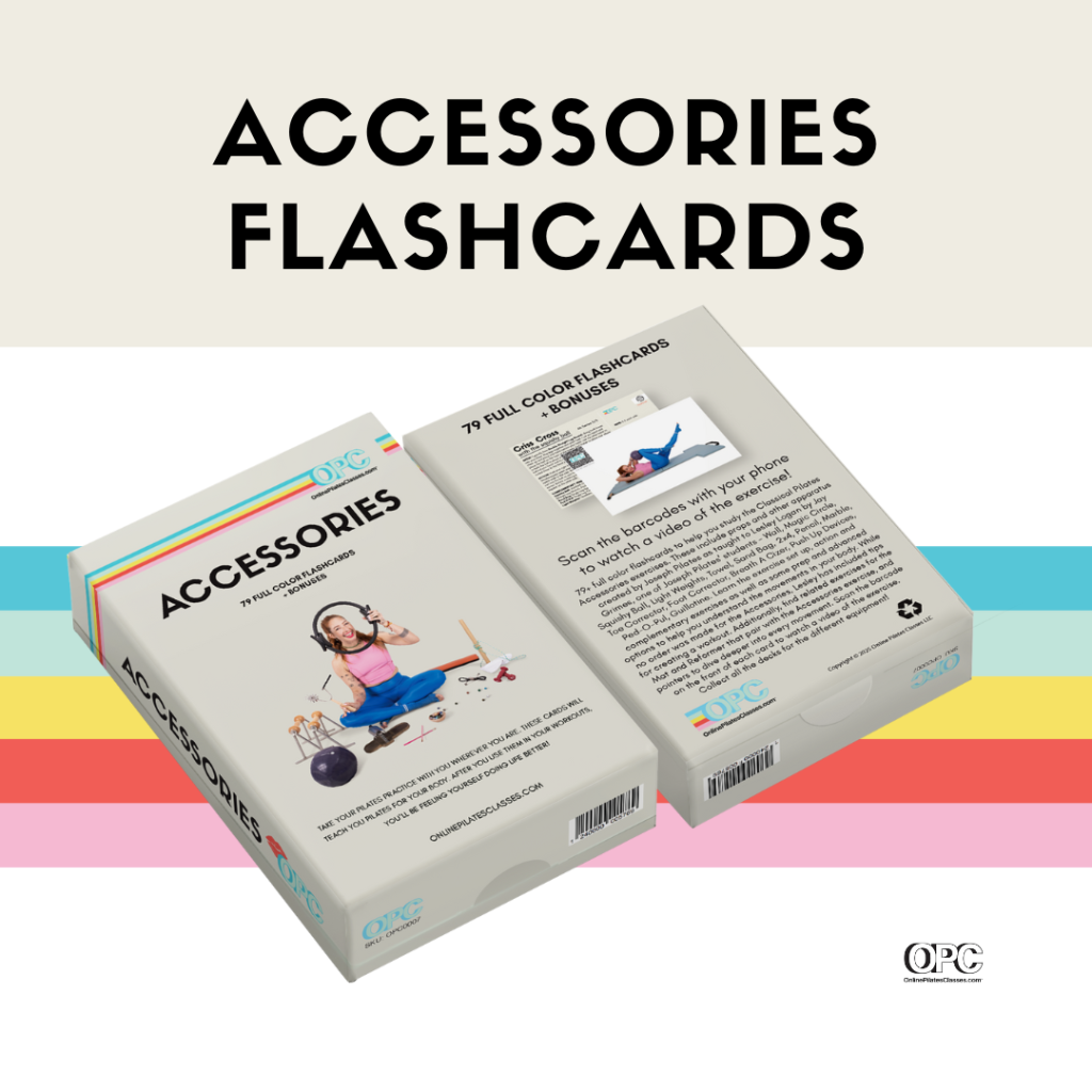 Pilates Accessories Flashcards - OPC Learning Tool